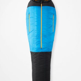 Marmot Men's CWM -40° Down Sleeping Bag in Clear Blue/Black