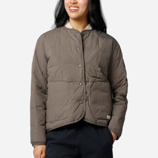 Marmot Women's Ares Collarless Jacket in Claystone