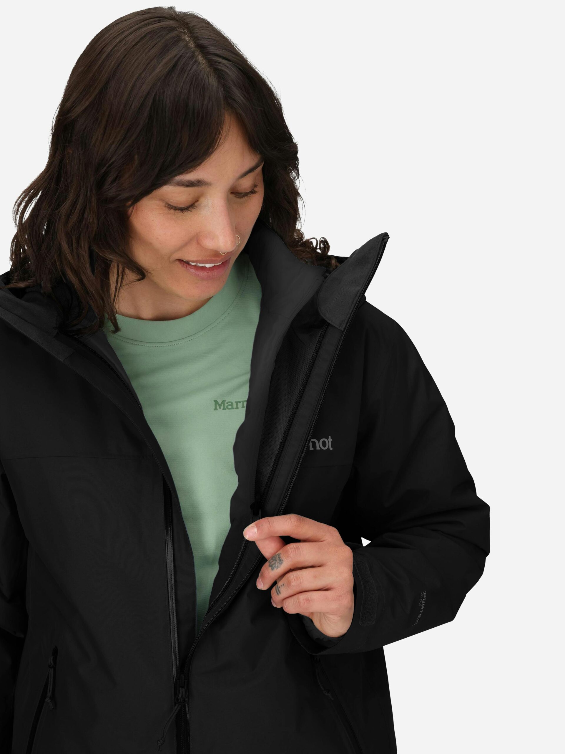 Marmot Women’s Minimalist Pertex® 3-in-1 Jacket in Black - Image 6