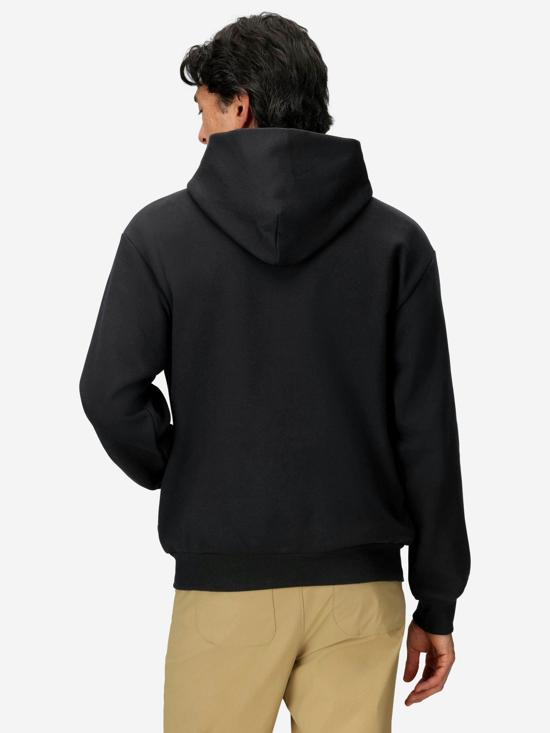 Marmot Retro Skier Hoodie (Fall 2025) Shirt in Black | Cotton - Image 3