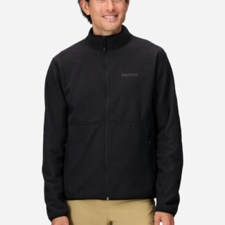 Marmot Men's Rocklin Fleece Full-Zip Jacket in Black