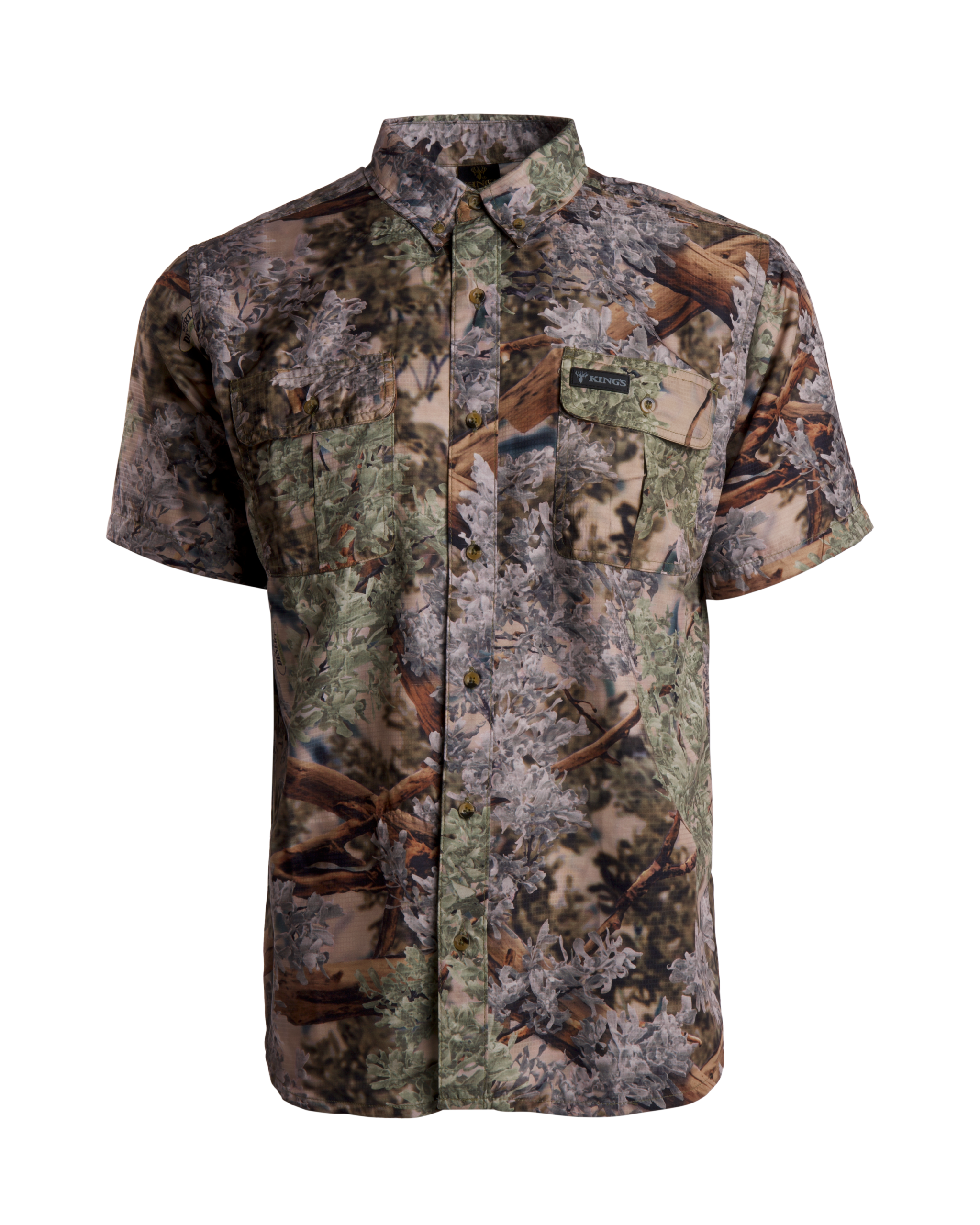 Hunter Safari Short Sleeve Shirt - Desert Shadow / 3XL