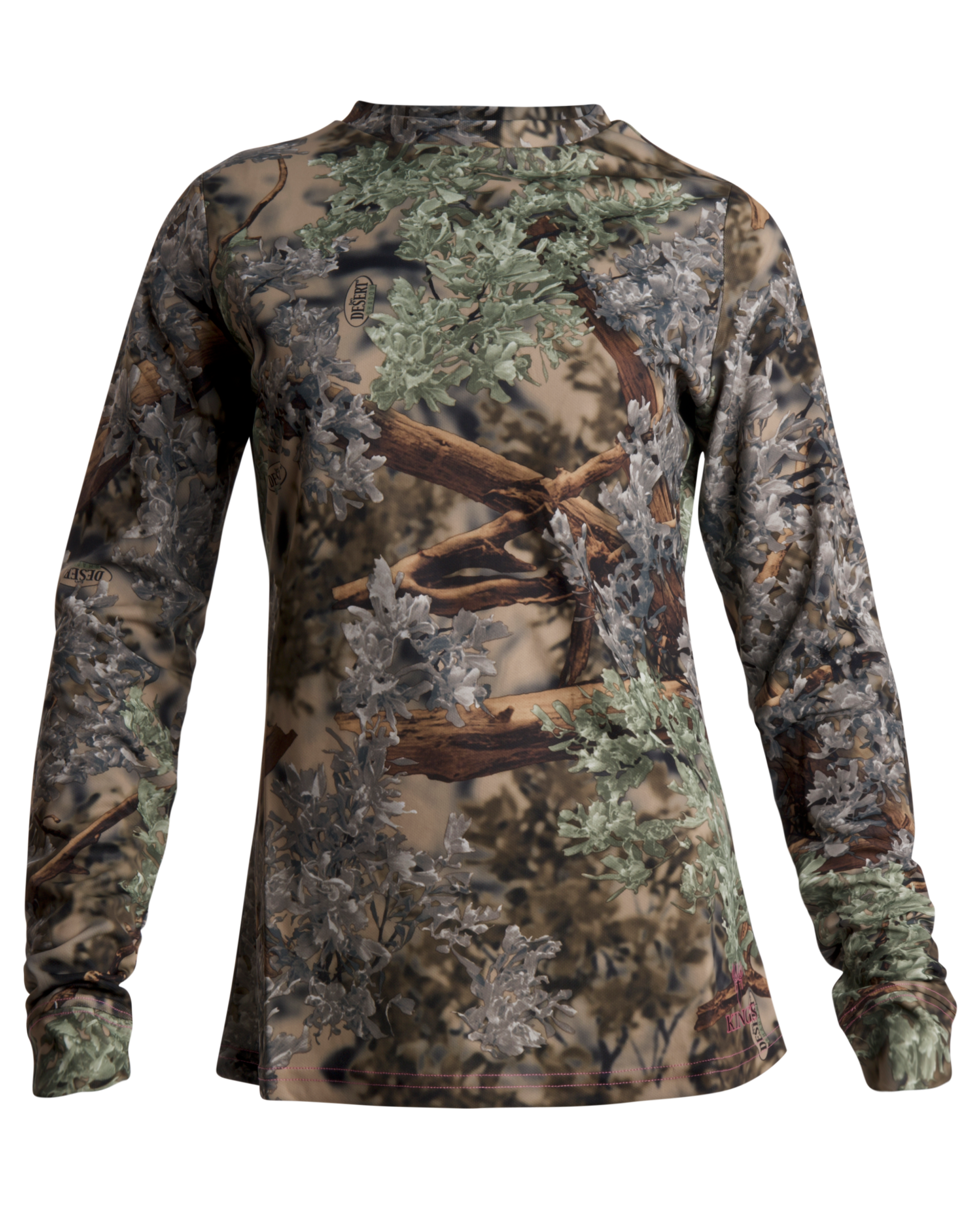 Women's Hunter Long Sleeve Tee - Desert Shadow / 2XL